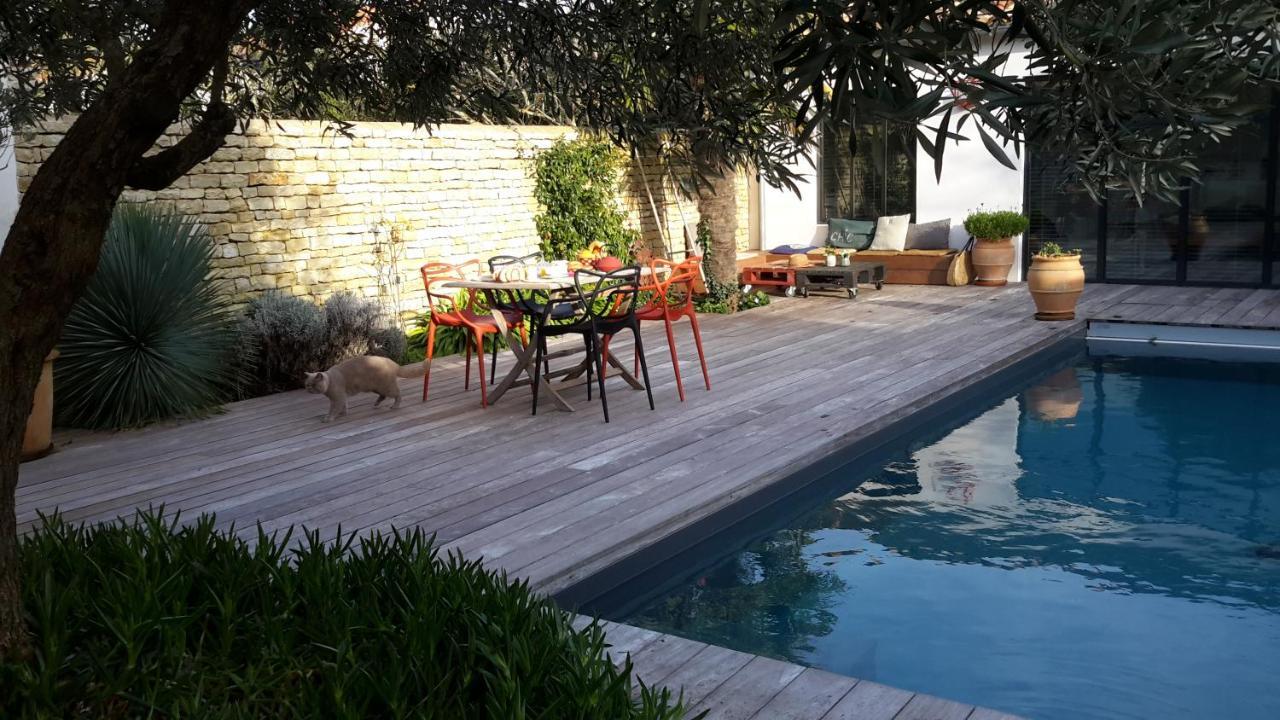 Les Jardins De Clerjotte Bed & Breakfast Saint-Martin-de-Ré Dış mekan fotoğraf