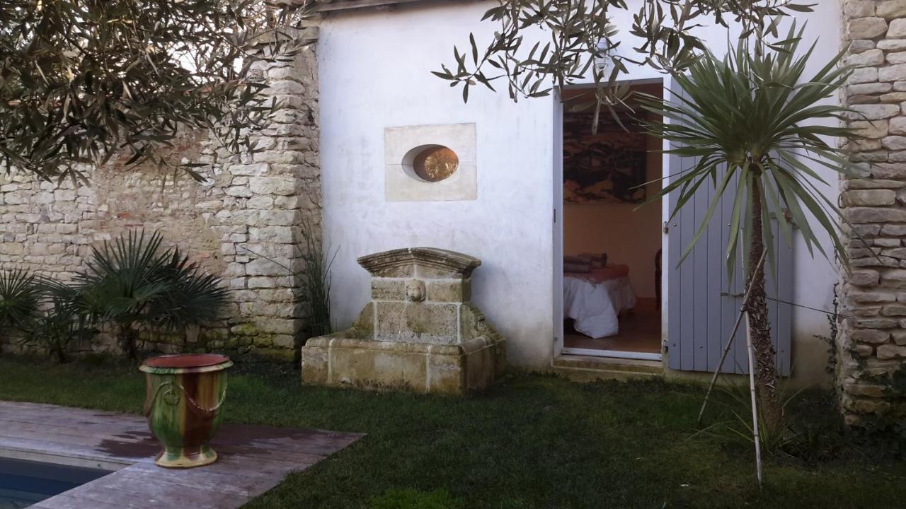 Les Jardins De Clerjotte Bed & Breakfast Saint-Martin-de-Ré Dış mekan fotoğraf